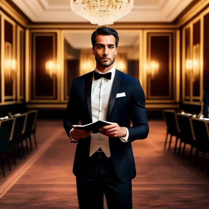 Transform Your Face and Become the Handsome Groom in a Suit