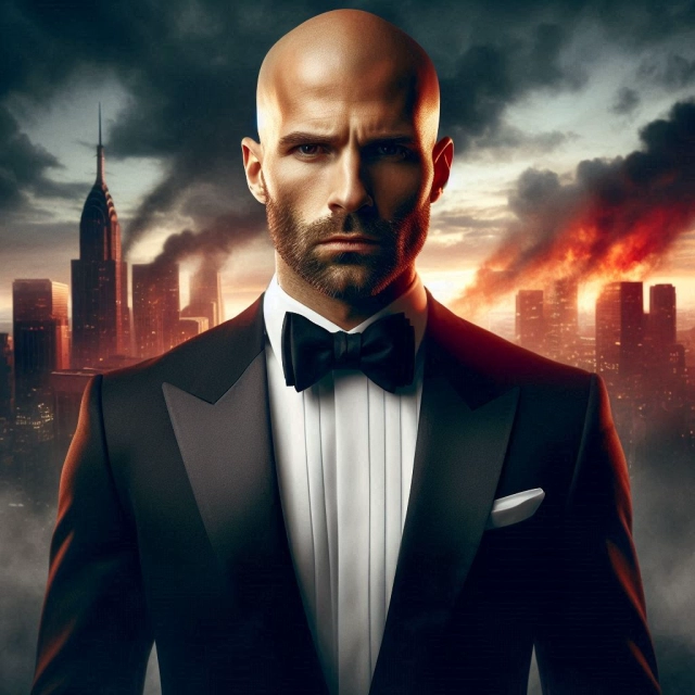 Transform into the New James Bond with Our Face Swap Tool Today