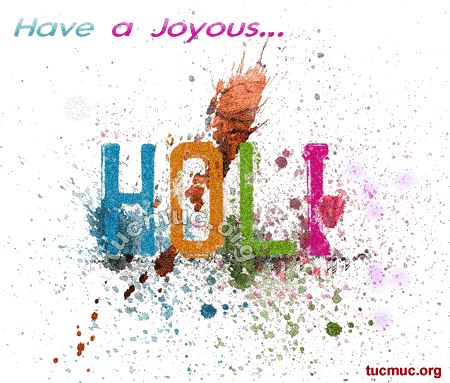 Happy Holi Festival Animated Gif - Happy Holi Festival Animated Gif