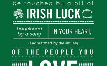 St Patrick Day Greeting In Irish 355x220 - St Patrick Day Greeting In Irish