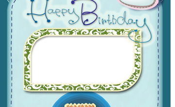 Happy Birthday with Baloons photo frame 360x220 - Happy Birthday with Baloons photo frame