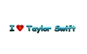 Taylor Swift Love Name Heart Design PNG 300x188 - How Previous Is Taylor Swift, and How Many Albums Has She Launched?