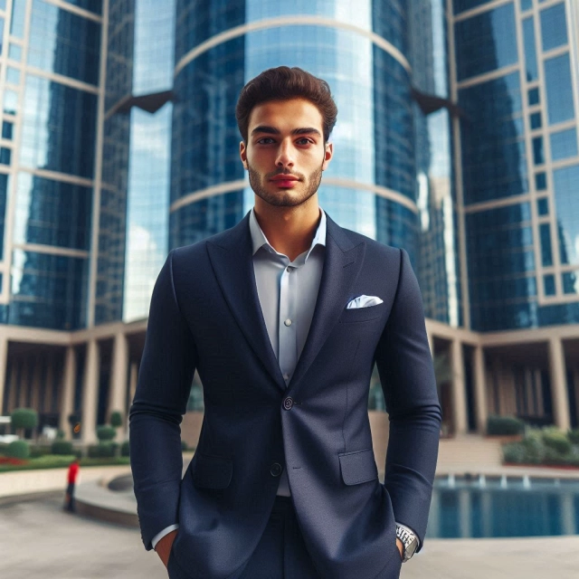 Become a Business Star: Swap Your Face on a Stylish Executive