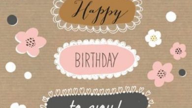 Birthday greeting words Image