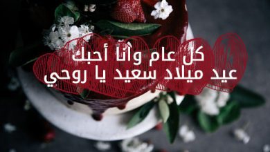 اشعار اعياد ميلاد قصيره 390x220 - صور اشعار اعياد ميلاد قصيره