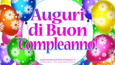 Filastrocca Di Buon Compleanno Immagini