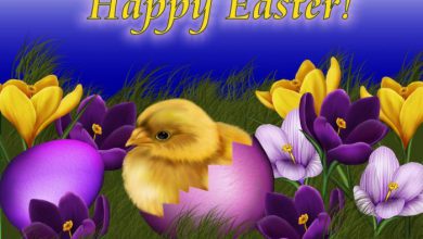 Happy Easter E Card 390x220 - Happy Easter E Card
