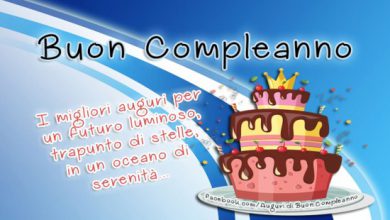 I Migliori Auguri Di Buon Compleanno Immagini