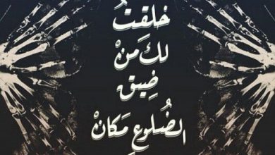 لك من ضيق الضلوع مكان