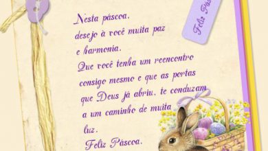 Feliz Pascoa Mensagem