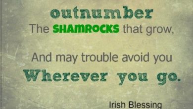 Irish Blessing Prayer