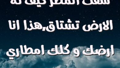 المطر كيف لة الارض تشتاقهذا انا ارضك و كلك امطاري صور حب رومانسيه