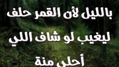 ما تخرجش بالليل لأن القمر حلف ليغيب لو شاف اللي أحلى منة صور حب رومانسيه