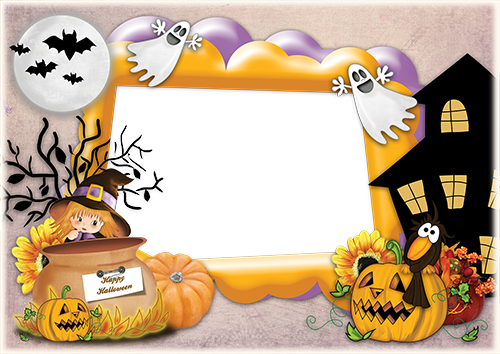 Are you ready for Halloween photo frame