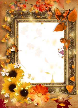 Autumn is Here photo frame