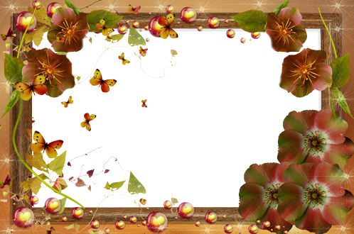 Autumninthe Town photo frame