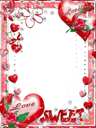 Brilliant feeling of love photo frame