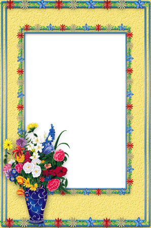 Bunch of Flowers photo frame