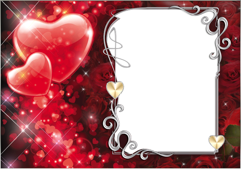 Declaration of Love photo frame