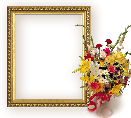 Gift Flowers photo frame