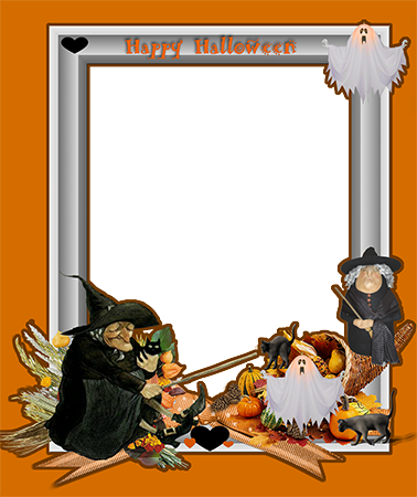 Halloween. Witchishavingarest photo frame