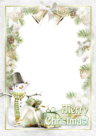 Ho Ho Ho Merry Christmas photo frame