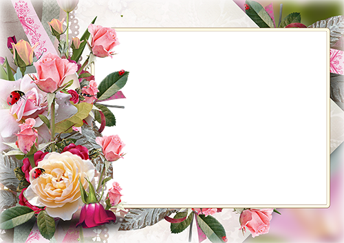 Sea Flowers photo frame