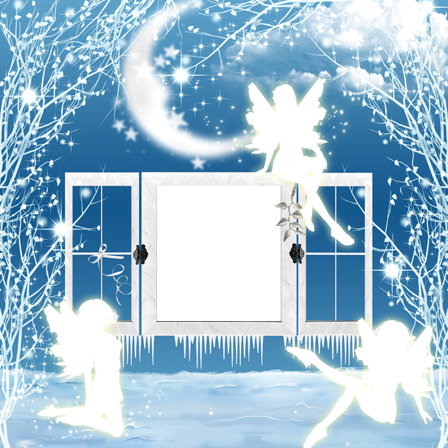 Winter Fairies 1320263068 photo frame